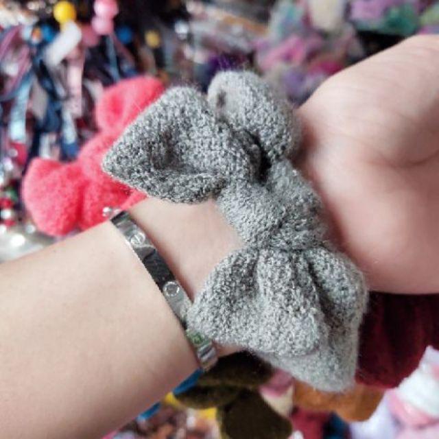 Sỉ 10 scrunchies đủ màu hàng Thái