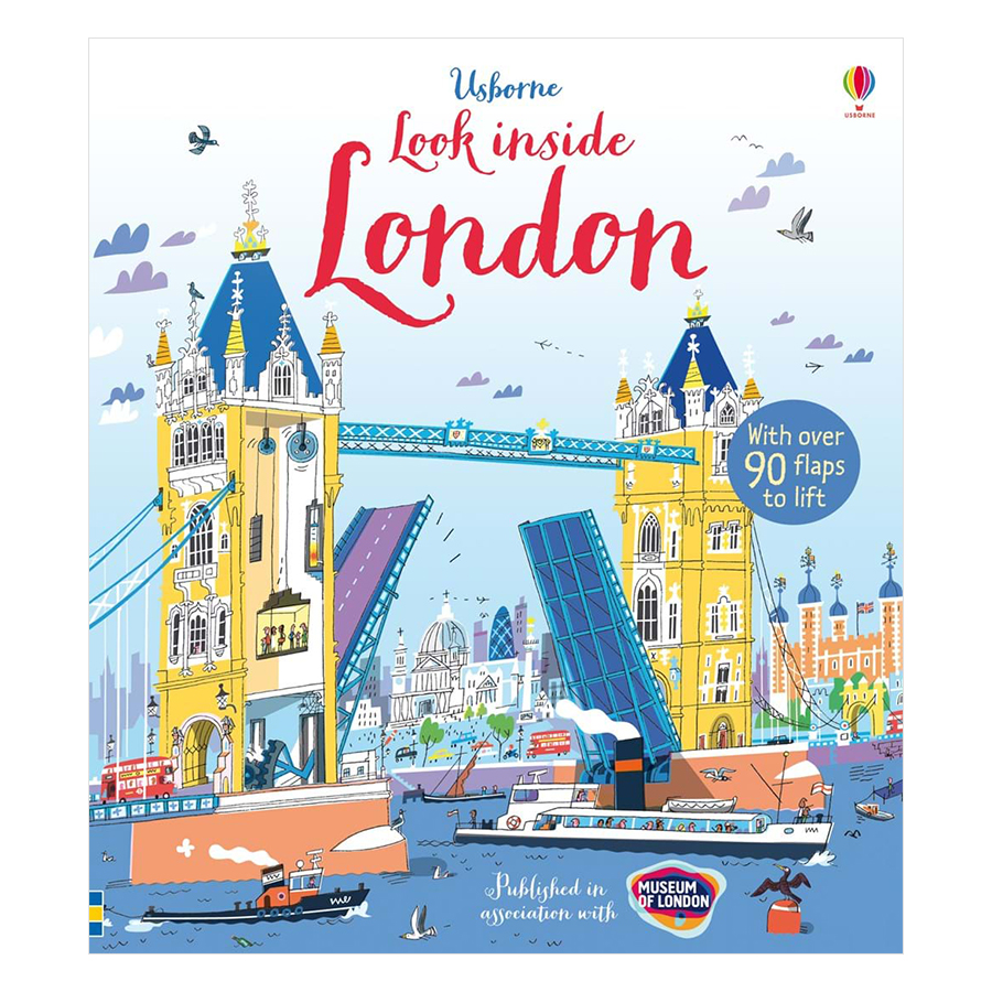 Sách tương tác tiếng Anh - Usborne Look inside London