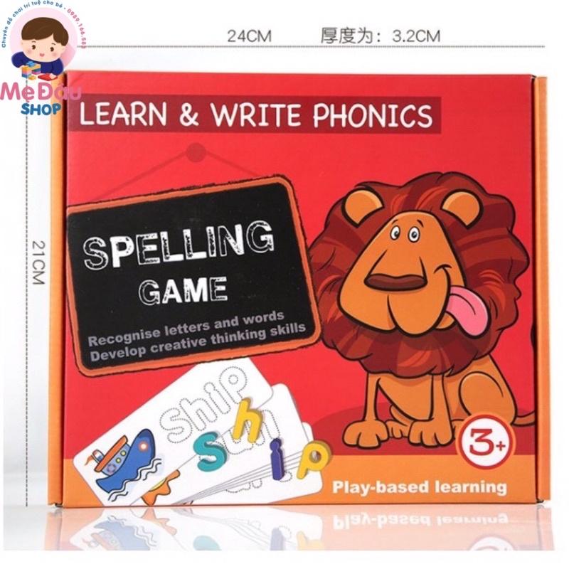 SPELLING GAME - Trò chơi đánh vần ghép từ vựng Tiếng Anh cho bé vừa chơi vừa học