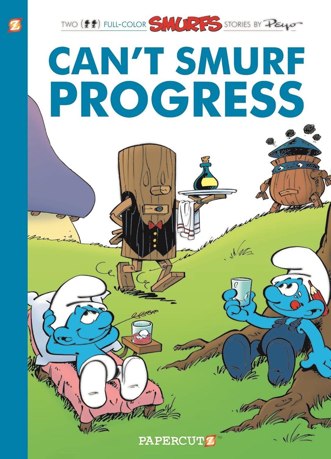 Sách ngoại văn: The Smurfs #23 - Can't Smurf Progress