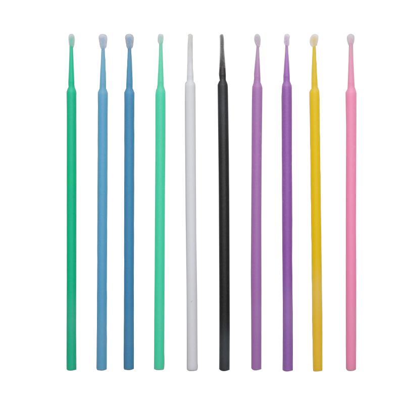 500 Cái Nhiều Màu Sắc Micro Dùng Một Lần Cây Nối Mi Cá Nhân Applicators Chải Mi Mascara Cho Nữ Mắt Tạo Nên Công Cụ Bán Buôn
