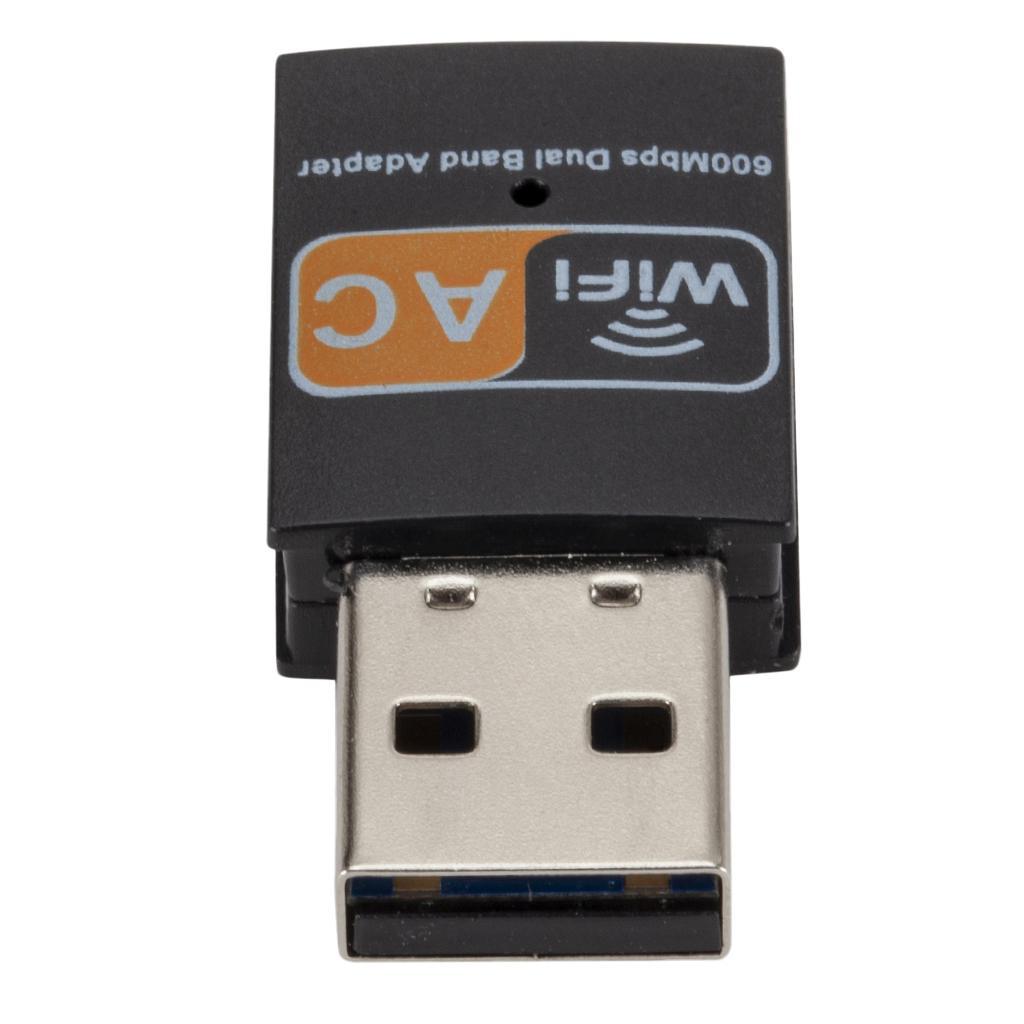Mini Wifi Wireless LAN Internet Adapter Dongle USB 600Mbps 5G Laptop Network
