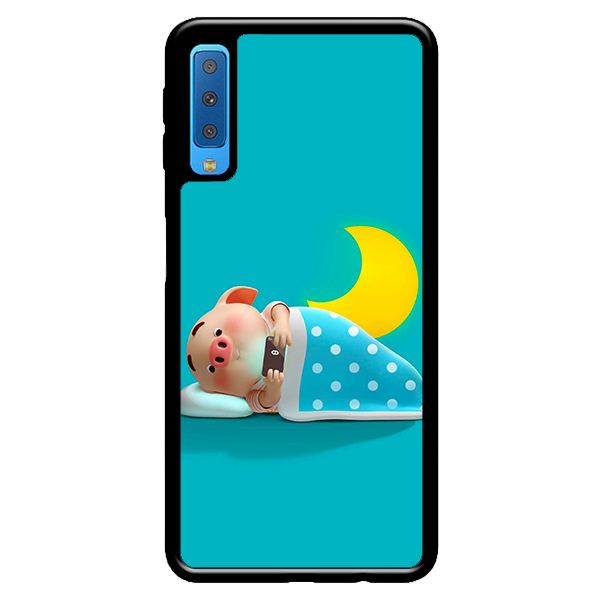 Ốp lưng cho Samsung Galaxy A50  heo 7 - Hàng chính hãng