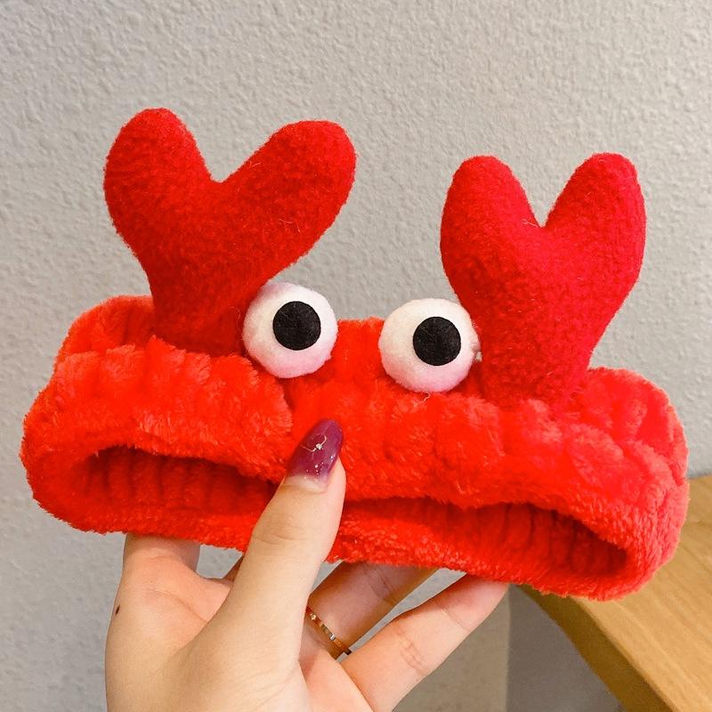 Băng đô thun rửa mặt tai mèo thỏ gấu sừng hươu nai Hàn Quốc dễ thương nữ iLita bờm cài tóc rửa mặt, makeup, trang điểm