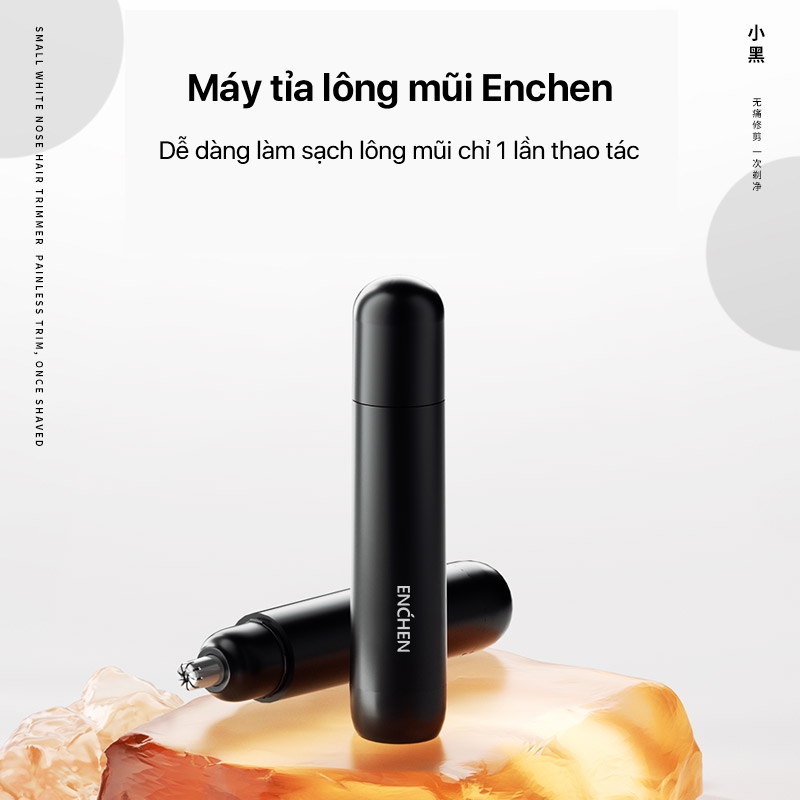 Máy tỉa lông mũi Xiaomi Enchen EN005 bỏ túi tiện lợi dễ dàng làm sạch nhanh - Hàng nhập khẩu