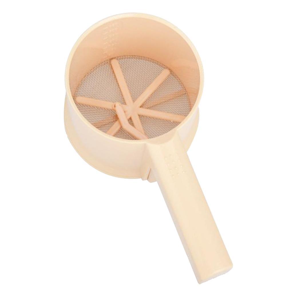 Icing Sugar Shaker Hand Flour Sifter Round Cooking Kitchen Accessories