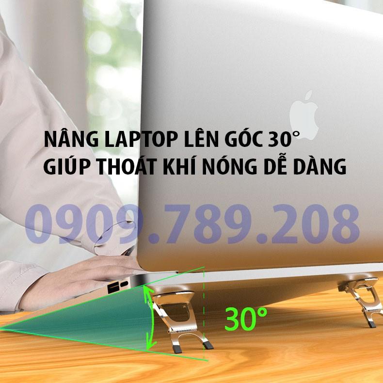 CHÂN ĐỠ HỢP KIM DANH CHO LAPTOP MACBOOK TẢN NHIỆT TỐT