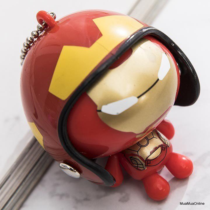 Móc Khóa Hình Avenger Đội Nón Dễ Thương