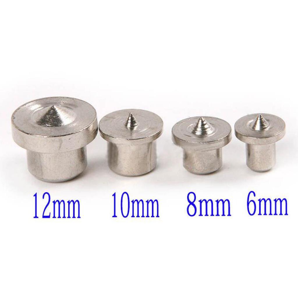 2X 8 Pieces Dowel Pins Center Point Set Woodworking Craft Clamp Steel Tools