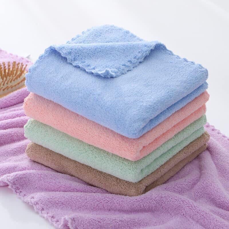 Khăn Lau Mặt Hàn Quốc, Khăn Mặt Mềm Mịn Khổ 30 x 50cm