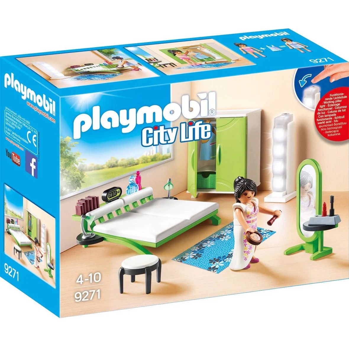 Đồ chơi mô hình Playmobil Nội thất phòng tắm kèm nhân vật 38 pcs