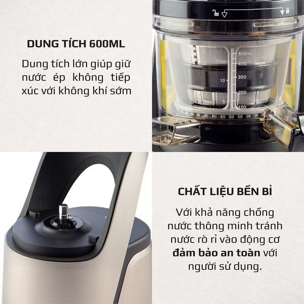 Máy Ép Chậm Olivo SJ189 Cao Cấp [CHÍNH HÃNG] Máy Ép Trái Cây Kiệt Bã Đến 98% Thương Hiệu Mỹ