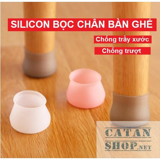 ️GIÁ SỈ 1.400Đ️VỎ BỌC CHÂN BÀN GHẾ BẰNG SILICON DÀY CHỐNG XƯỚC SÀN, BỊT CHÂN BÀN GHẾ CHỐNG TRƯỢT - AN TOÀN