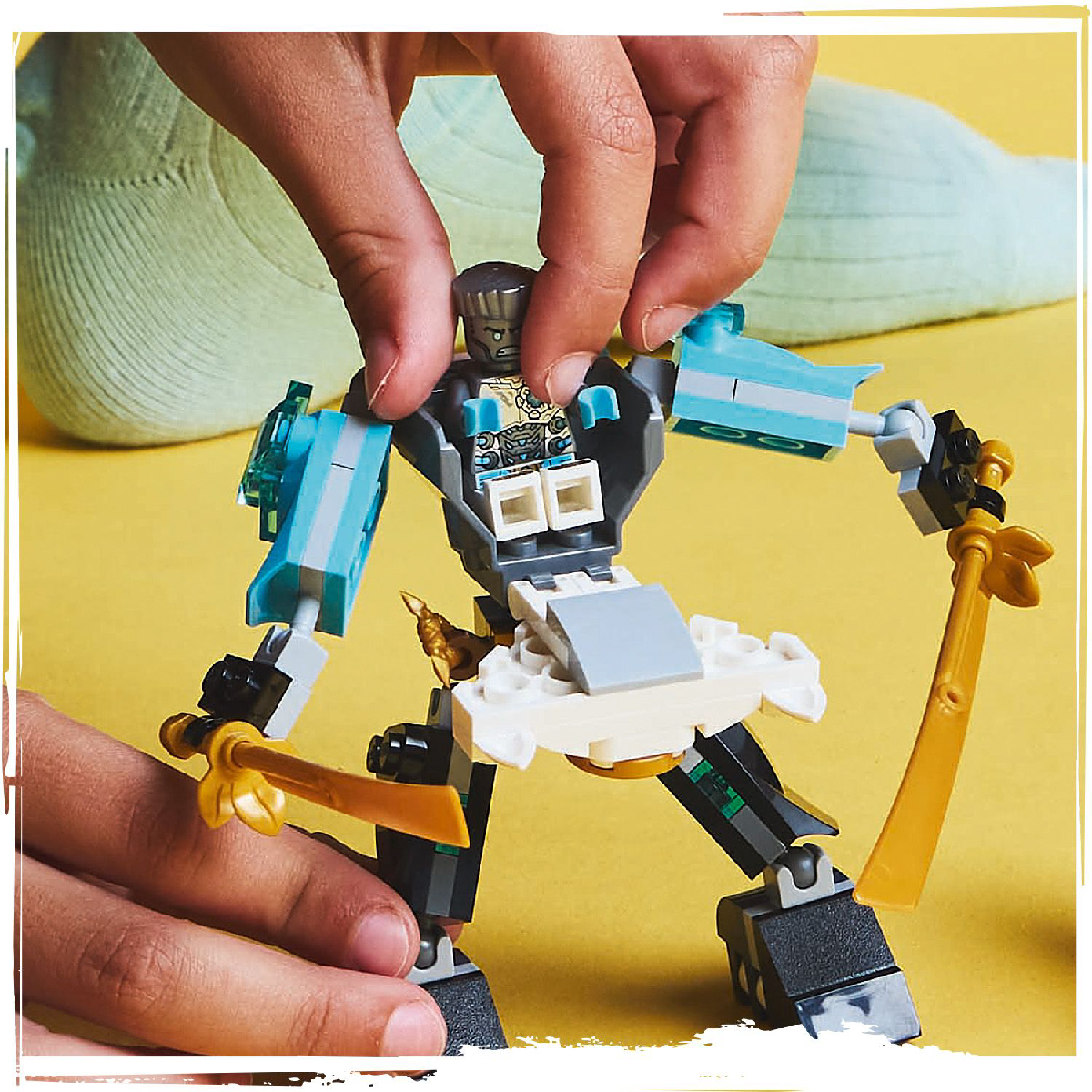 Đồ Chơi Lắp Ráp Chiến Giáp Của Zane LEGO NINJAGO 71827 (92 chi tiết)