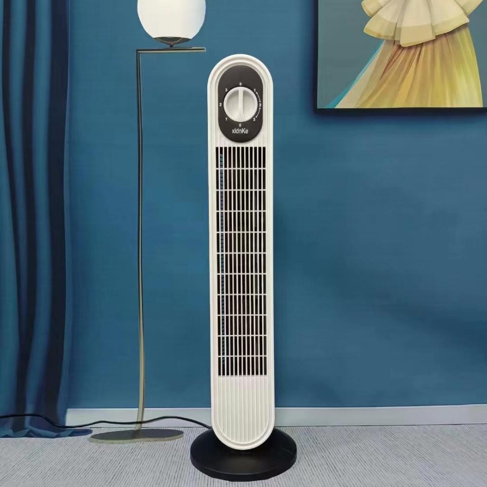 Quạt tháp không cánh đa năng cắm điện trực tiếp 3 cấp độ gió xoay 120 độ cho góc gió rộng êm ái, bảo hành 12 tháng