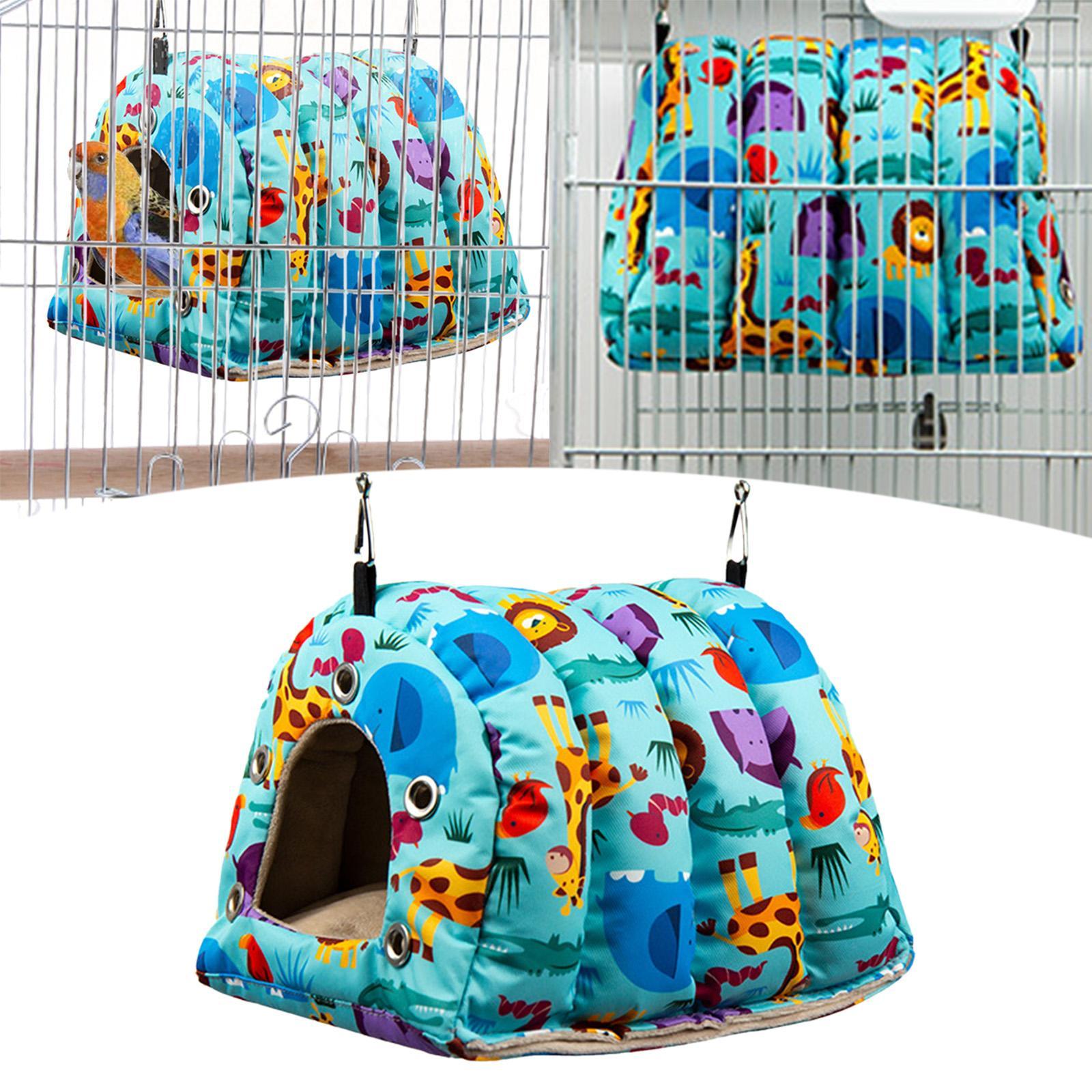 Parrot Cage Tent Hammock Parrot Shed Bird Hanging Nest for Parakeet Budgies