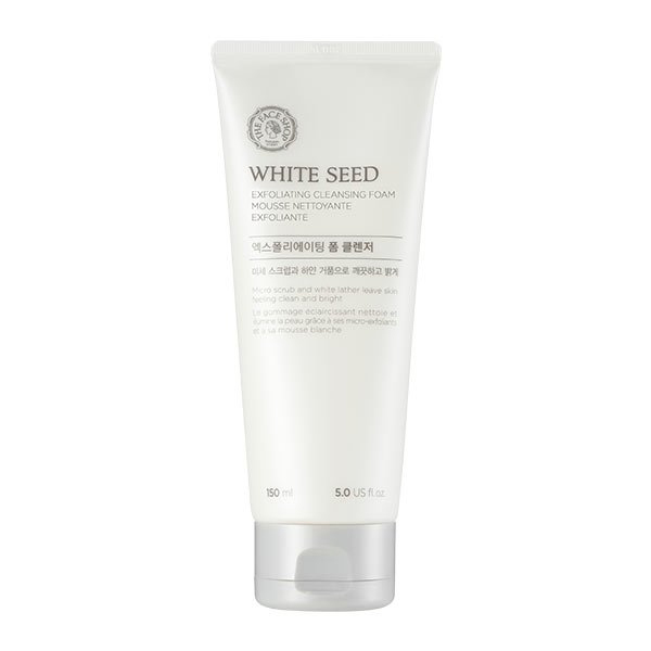 Sữa rửa mặt trắng da White Seed Exfoliating Foam Cleanser