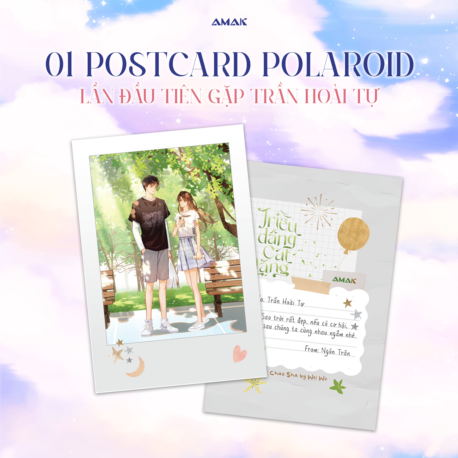 Sách - Triều Dâng Cát Lặng - Tặng Kèm 2 Bookmark Bế Hình Chibi + 1 Postcard Polaroid Cán Nhũ