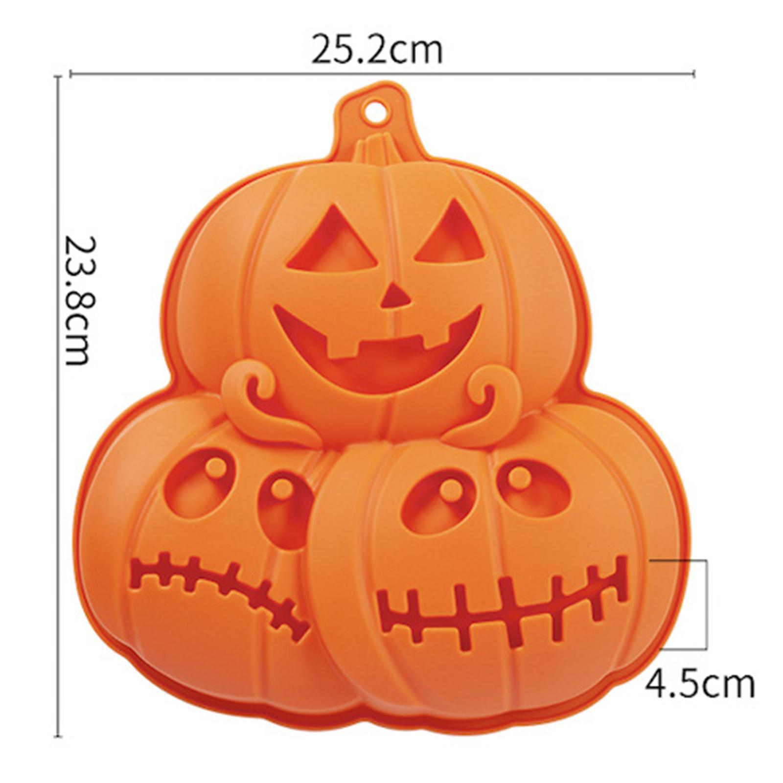 Chocolate Maker Cake Baking Halloween Silicone Maker for Muffins Breads Soap