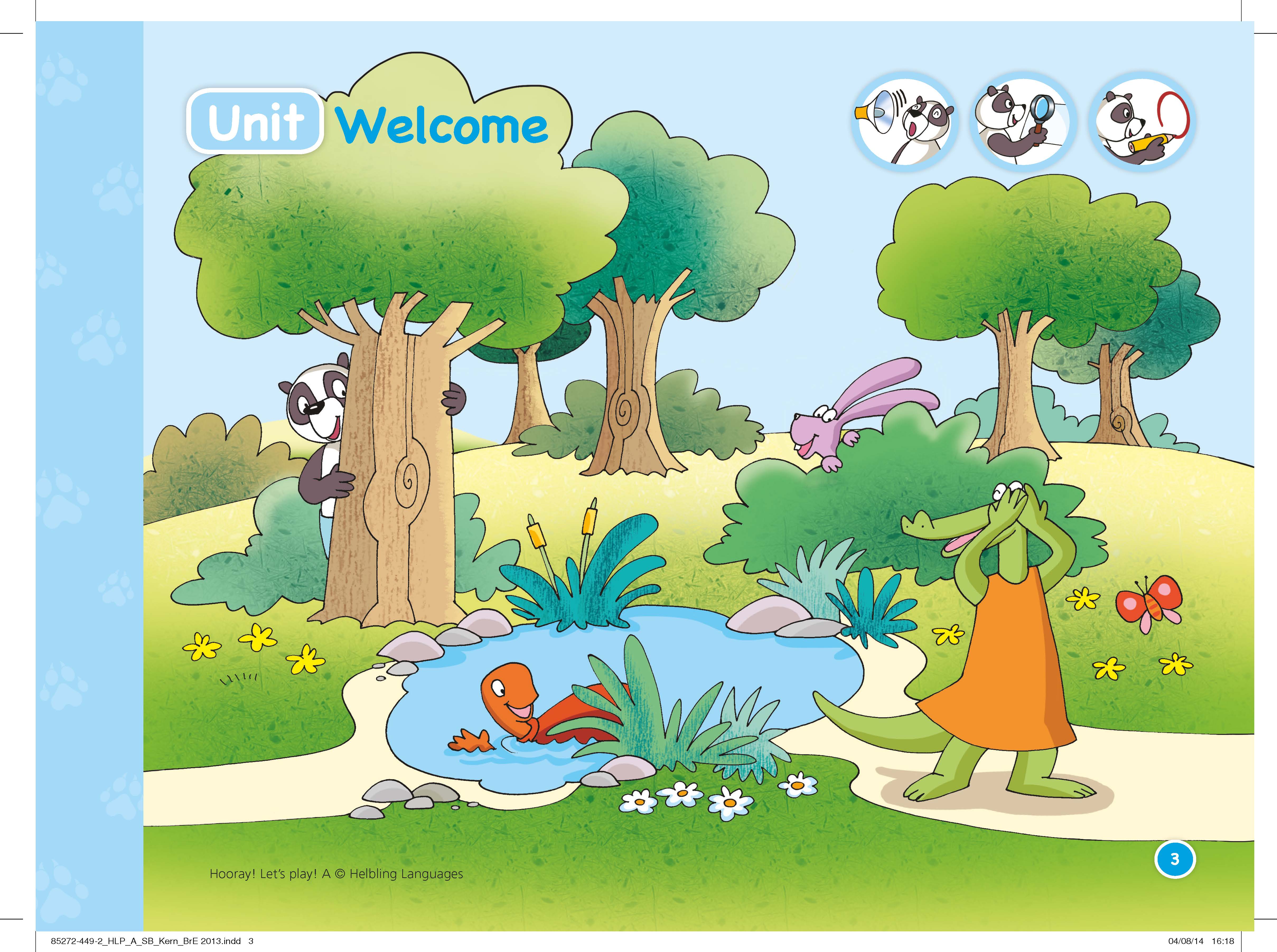 Hooray Let's Play Level A Student’s Book (with Songs CD)