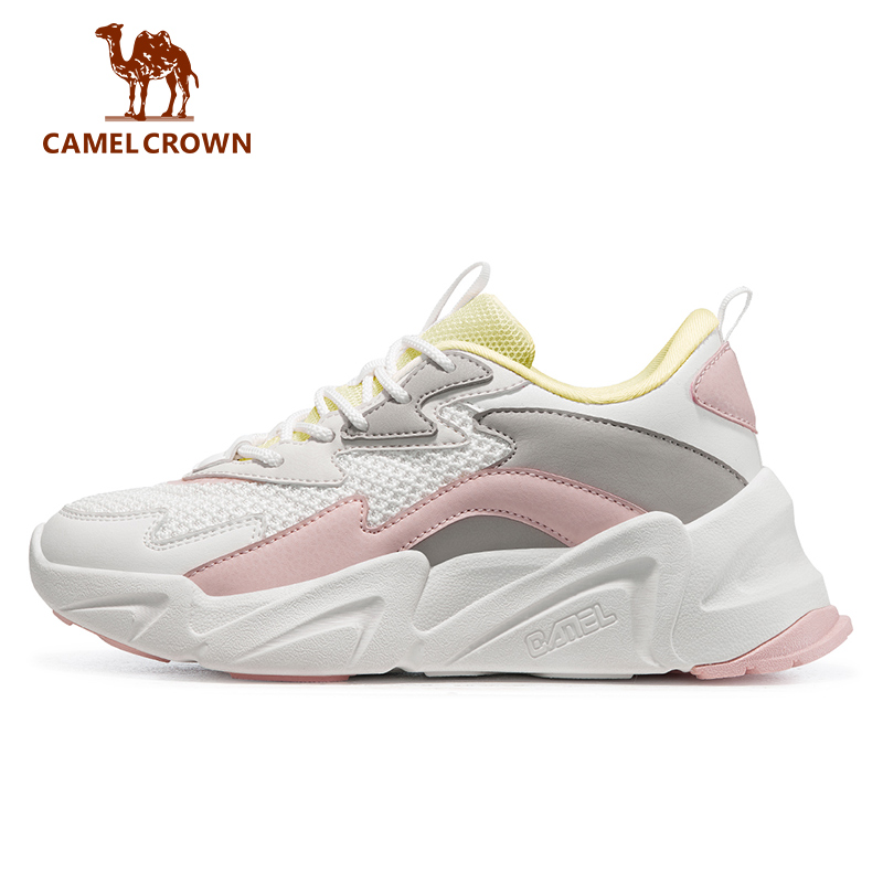 Giày thể thao chunky nữ CAMEL CROWN giày nền tảng phong cách lạnh lùng