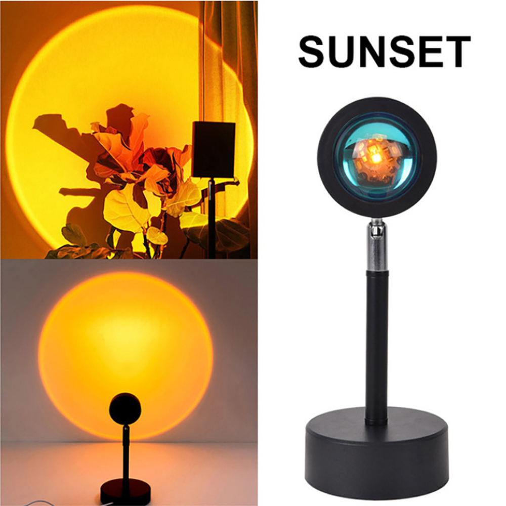 Đèn chiếu hoàng hôn sống ảo tik tok Sunset Lamp loại đèn 4 màu trong 1 cực hot Venado