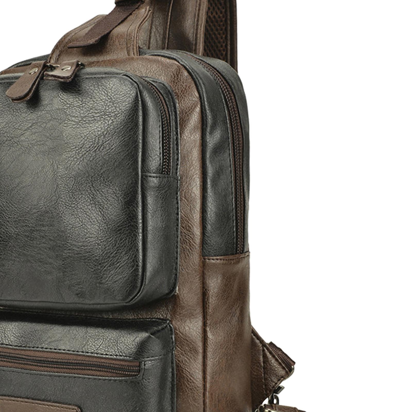 Men's Sling Bag Handbag Anti-Theft Shoulder Pack for Camping Outdoor Sports Travelling