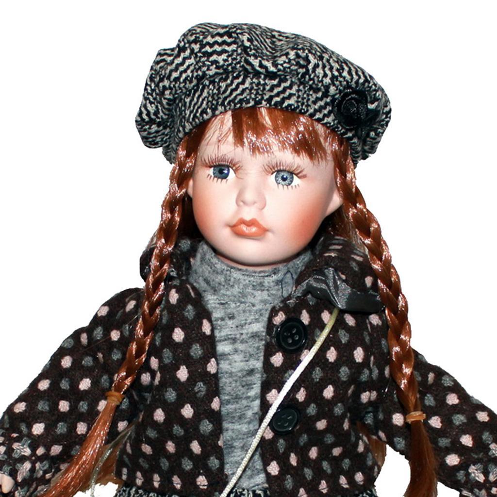 Vintage Elegant Porcelain Doll Splicing Doll 40cm