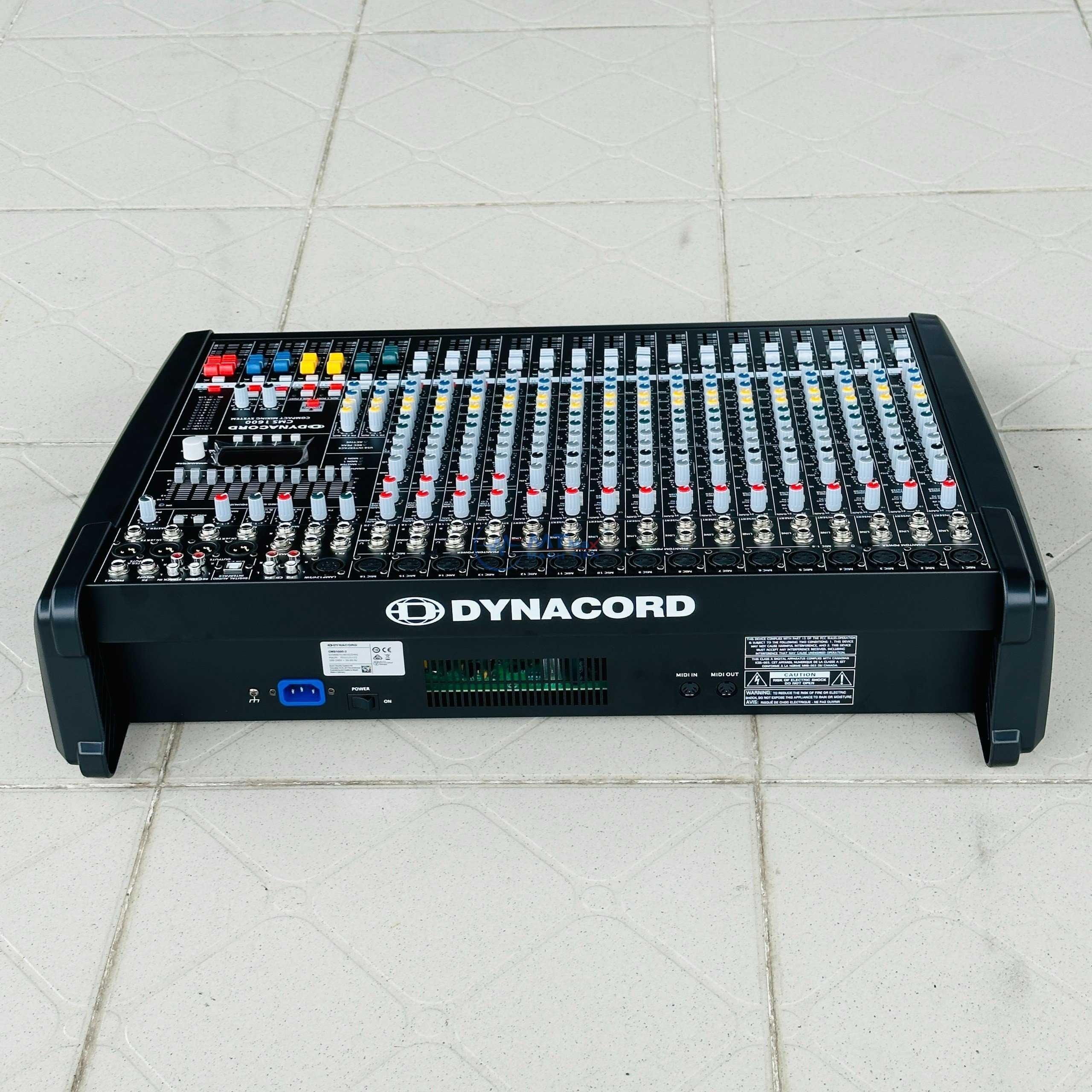 Bàn Mixer Analog Dynacord CMS1600 - 16 Kênh Sử Dụng Cho Karaoke, Tổ Chức Sự Kiện, Sân Khấu Chuyên Nghiệp…Hàng Chính Hãng