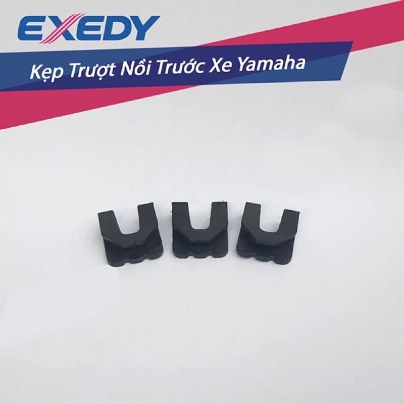 Bộ kẹp trượt, cao su trượt nồi trước Exedy xe tay ga Yamaha Nouvo, Nvx, Grande, Janus, Luvias