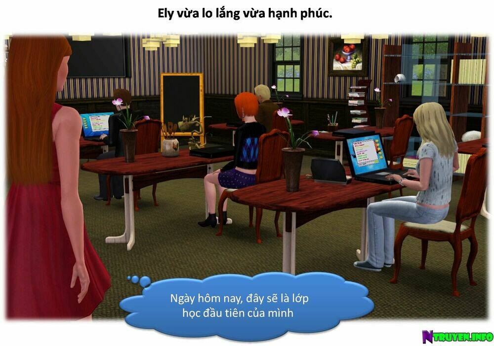truyện sims - bí mật màu xanh chapter 1 46