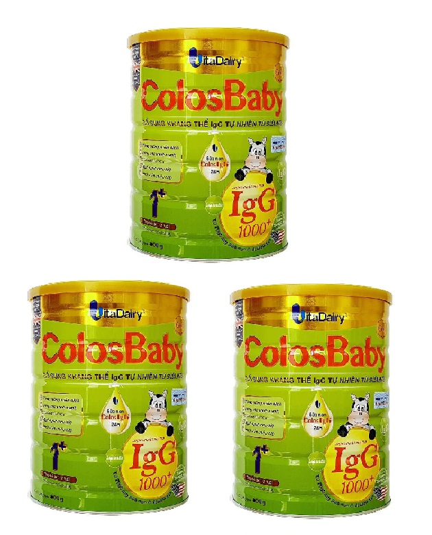 Combo 3 lon Sữa non COLOSBABY GOLD 1+