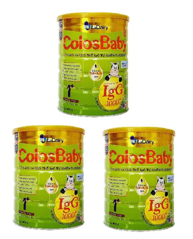 Combo 3 lon Sữa non COLOSBABY GOLD 1+ (800G)