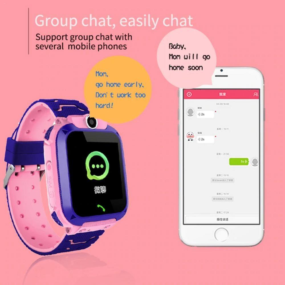 2021 Trẻ Em Smart Watch Chống Thấm Cho Bé SOS Định Vị 2 SIM Thẻ Chống Mất Đồng Hồ Thông Minh Smartwatch Trẻ Em Theo Dõi Đồng Hồ Thông Minh Gọi đồng Hồ