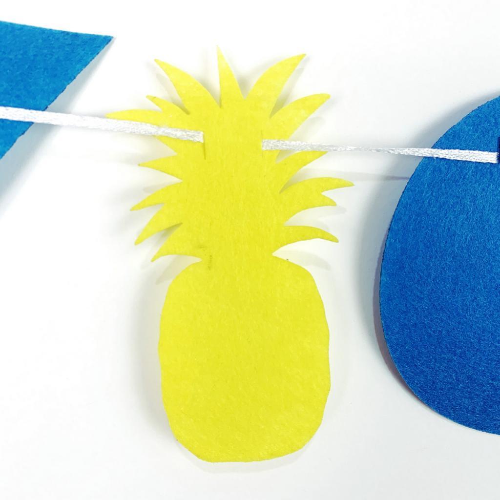 Hawaiian Style Banner Garlands Summer Party Hanging Decor