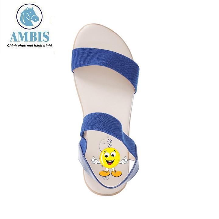 Dép Sandal nữ đế bằng DTW05188_XDG