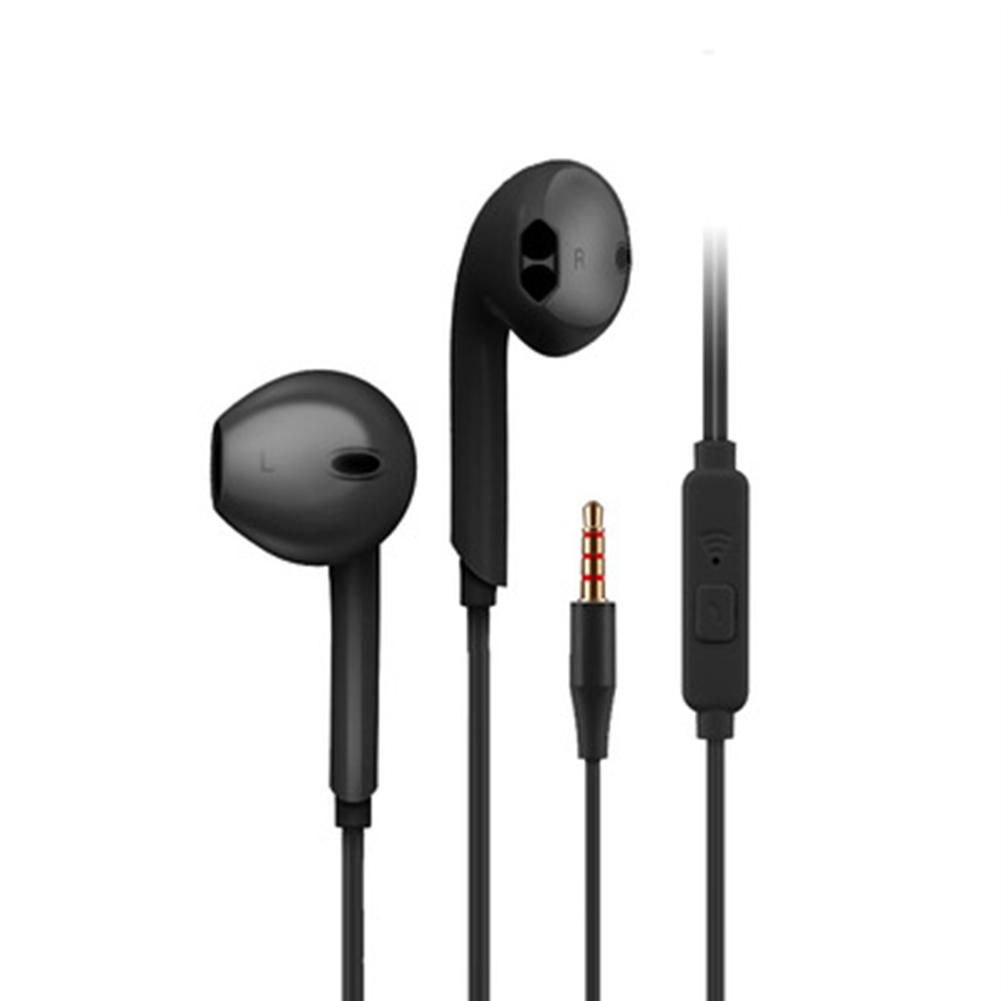 3.5mm Waterproof Wired Earphones With Microphone Volume Control Music Gaming In-ear Sport Headset Earbuds