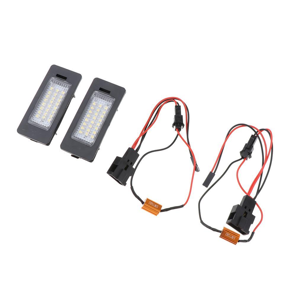 Car LED  Tag Light for  A3 A4 A5 A6 A7 Q3 Q5