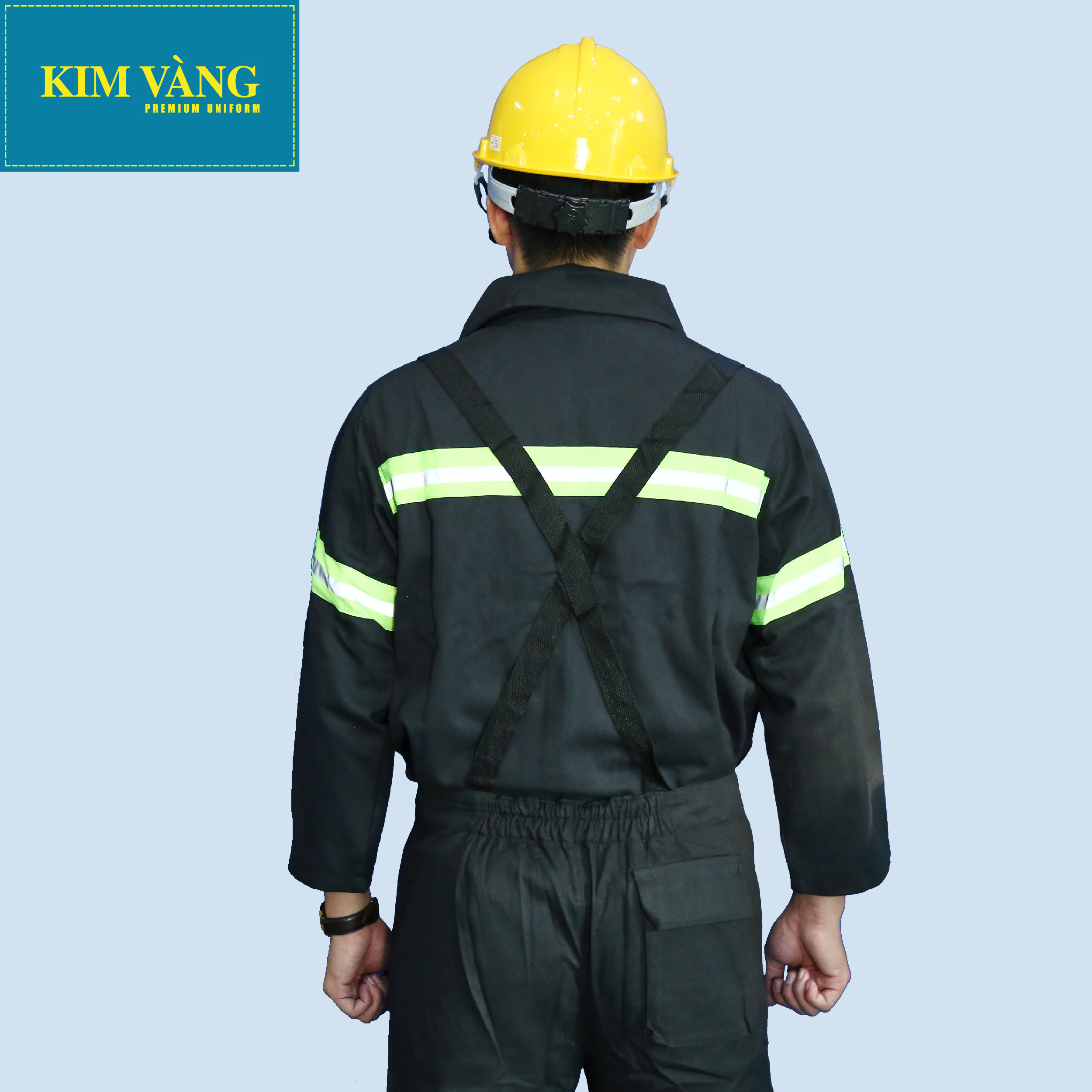 Bộ đồng phục phòng cháy chữa cháy đồng phục bảo hộ lao động chất liệu Kaki