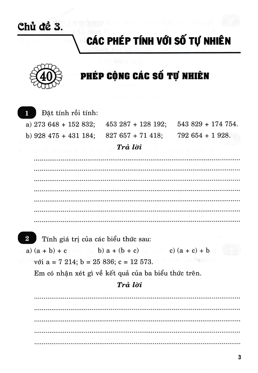 Vở Bài Tập Nâng Cao Toán 4 Tập 2 (Bám Sát SGK Chân Trời Sáng Tạo) _HA