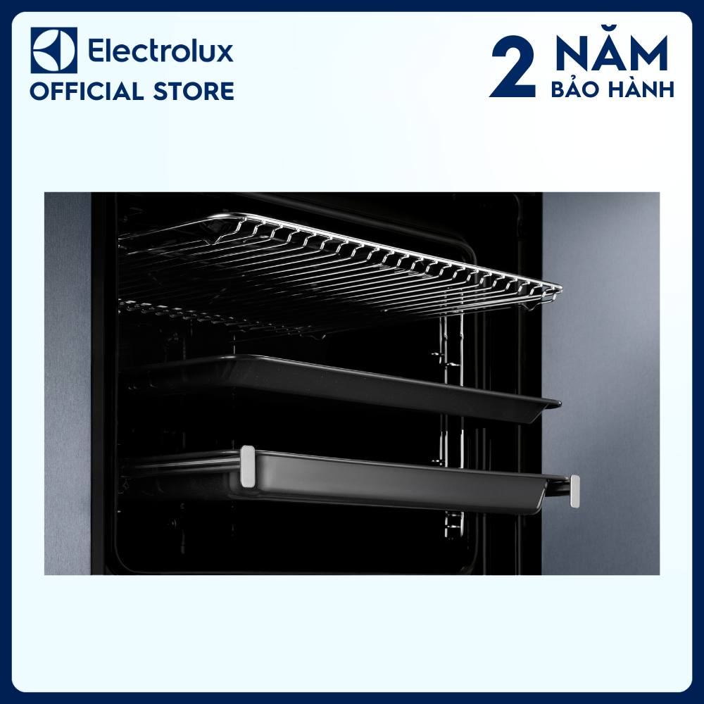 Lò nướng âm tủ Electrolux 60cm UltimateTaste 500 dung tích 72L KODGH70TXA, Công nghệ nướng hơi nước tiên tiến