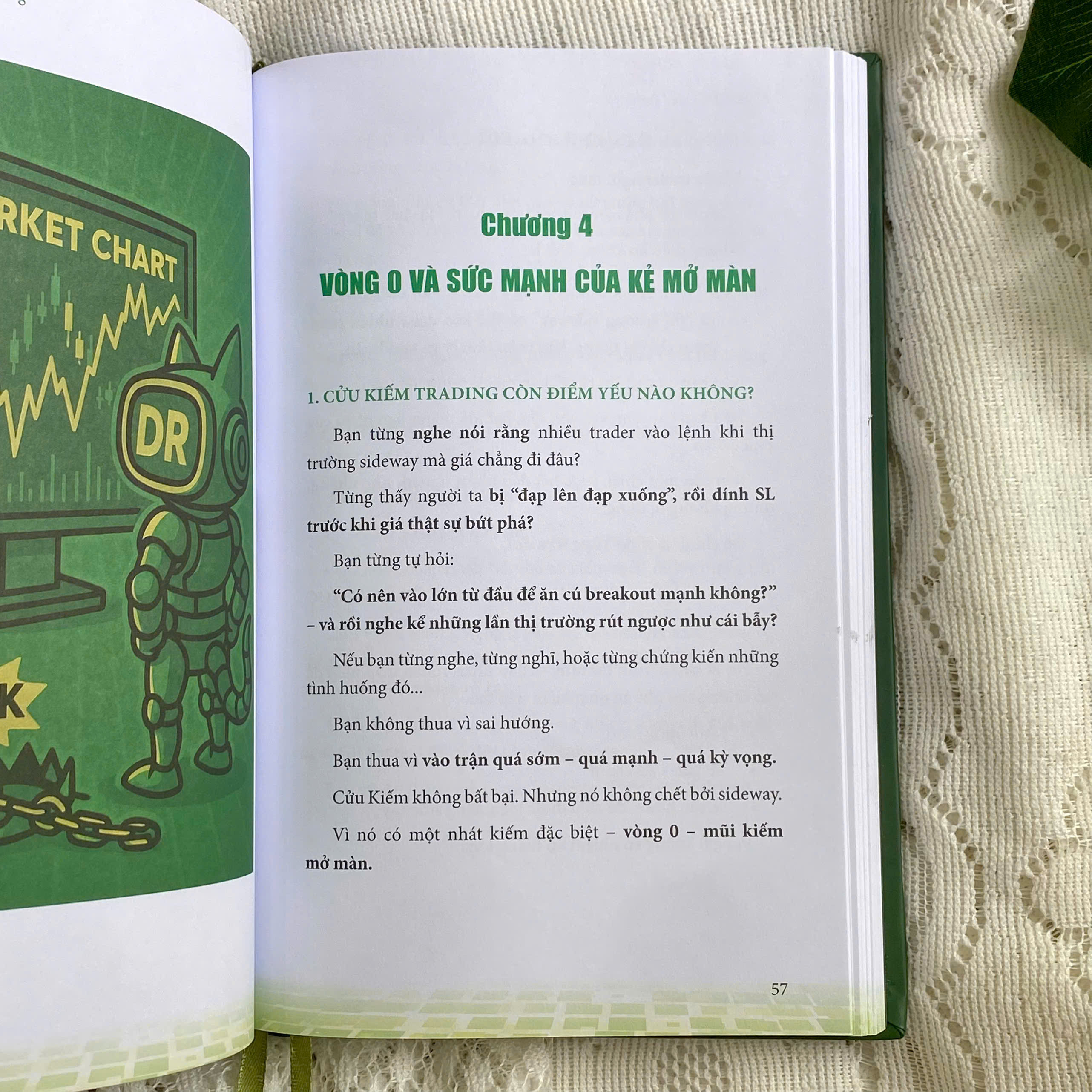 COMBO 2 cuốn: Bí kíp cửu kiếm Trading + Bí kíp cửu kiếm Living