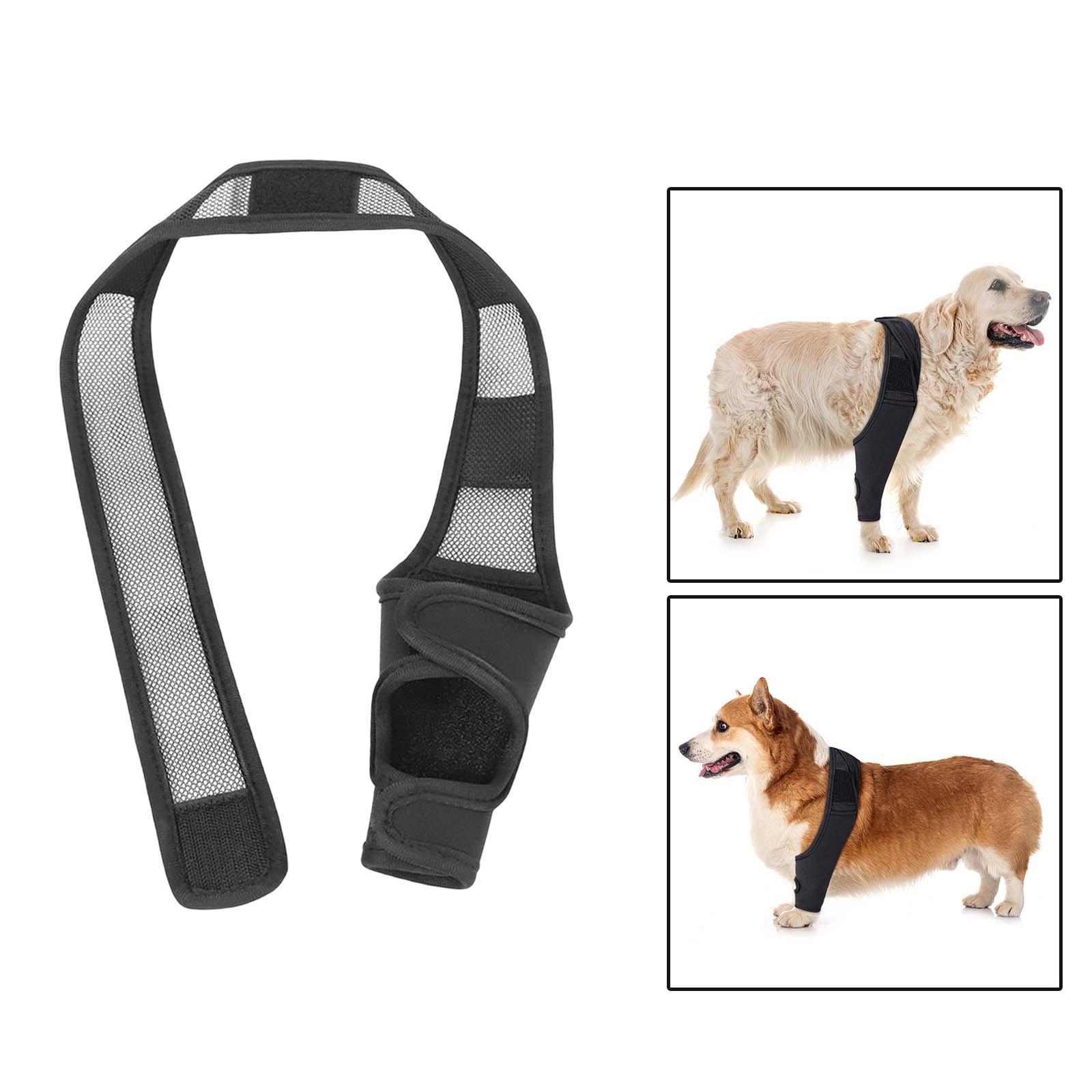 Dog Knee Brace Auxiliary Strap Osteoarthritis Helper Hind Legs Joint Support