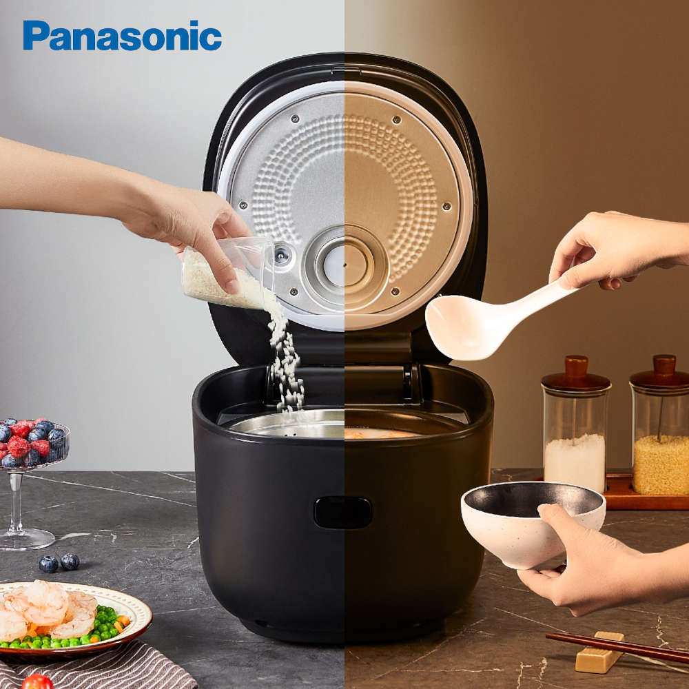 Nồi cơm điện tử cao tần Panasonic SR-HL151KRA 1.5 lít - Giảm 25% lượng đường trong gạo - Hàng chính hãng