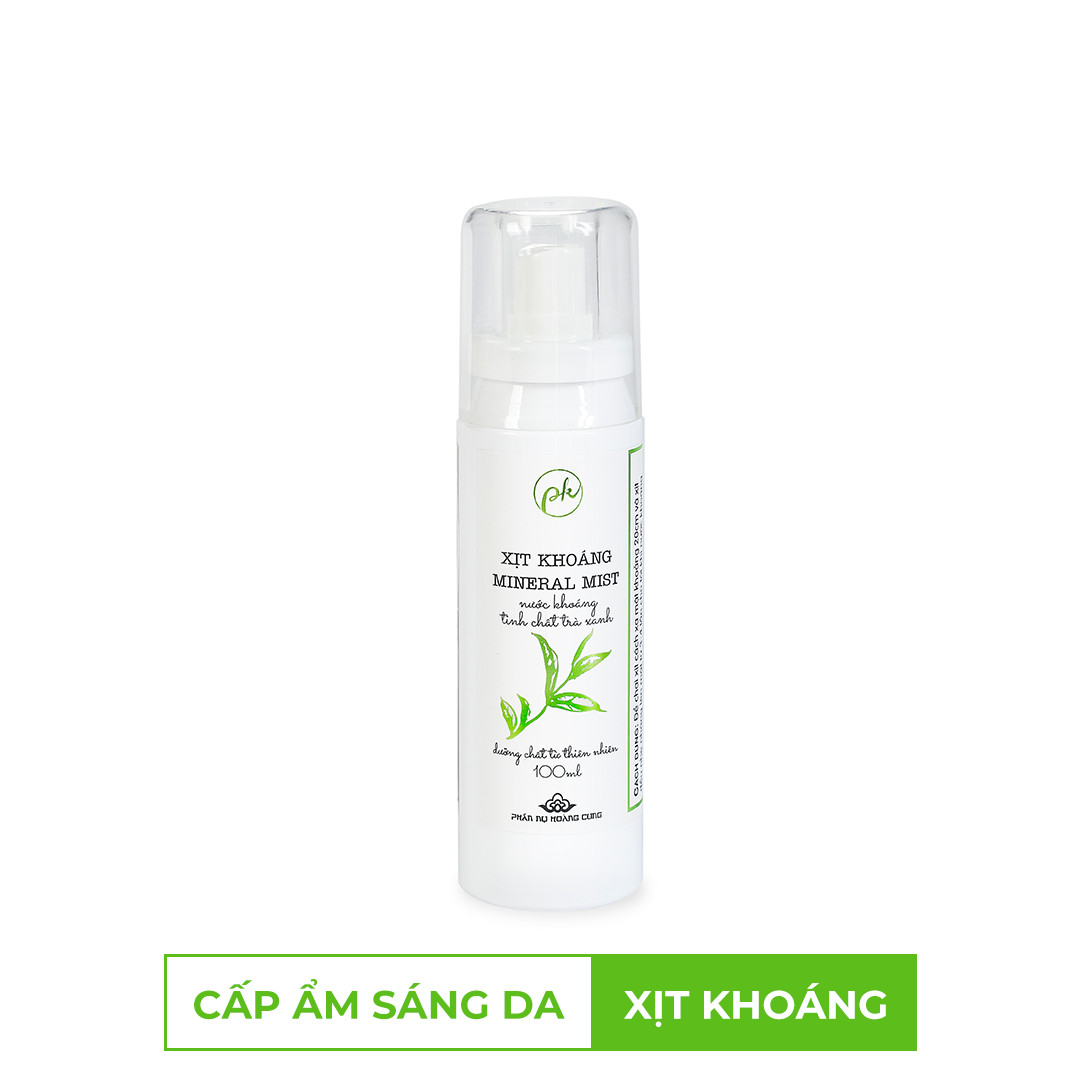 Xịt Khoáng Dưỡng Ẩm, Dịu Da Từ Trà Xanh Green Tea Mineral Mist (100ml)