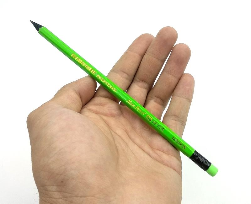 Bút Chì Gỗ 2B Neon Pencil - Colokit GP-C01 (Mẫu Màu Giao Ngẫu Nhiên)