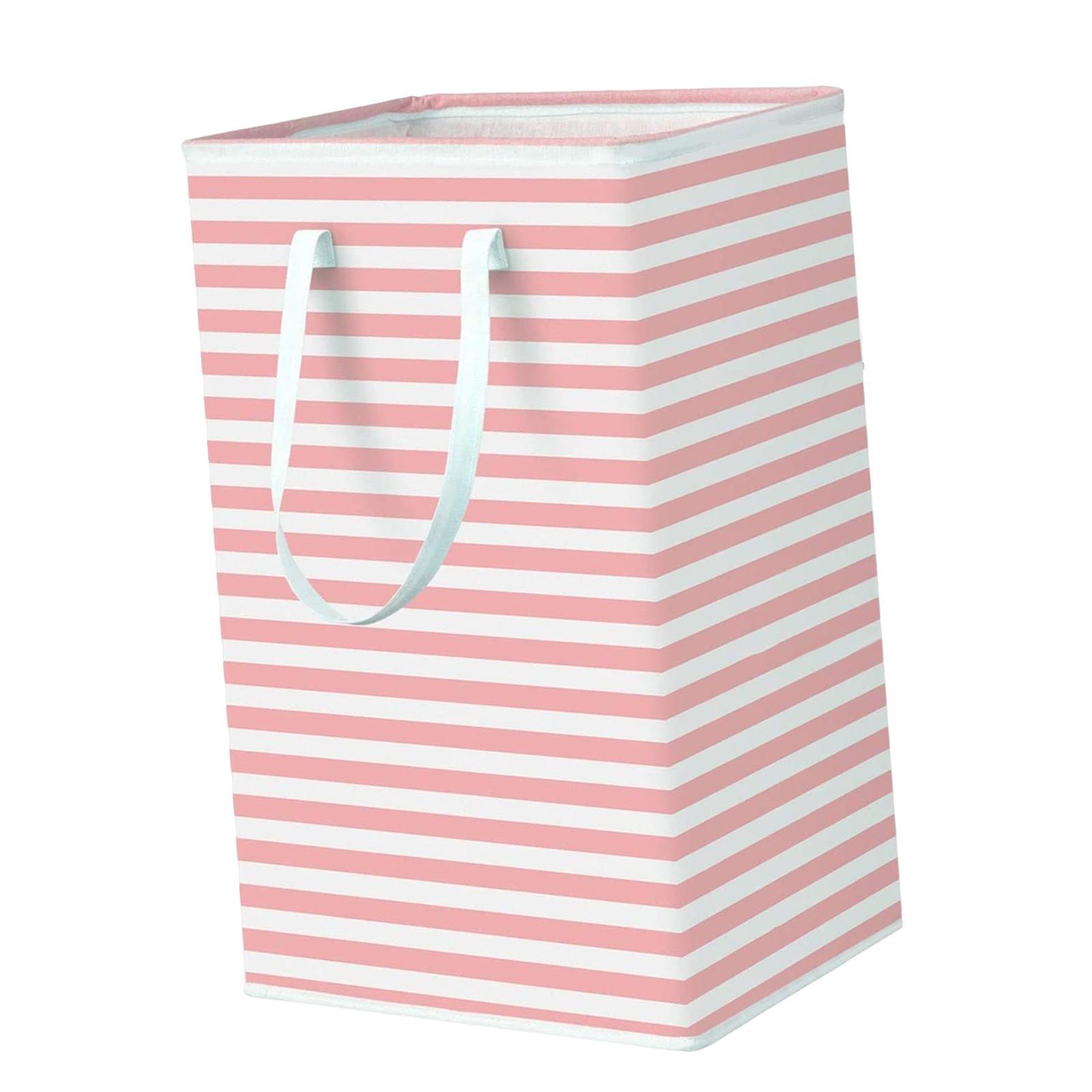 Waterproof Dirty Clothes Laundry Basket with Handles Clothes Hamper Storage Basket for Dorm