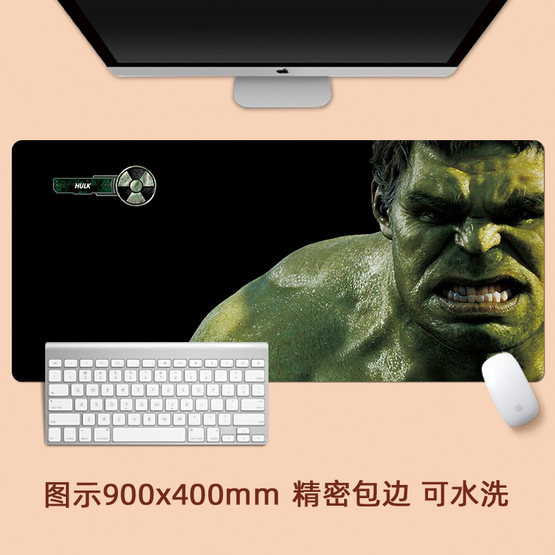 Miếng Lót Chuột, Bàn Di Chuột, mouse pad cỡ lớn siêu anh hùng avengers(80x30x0.3)