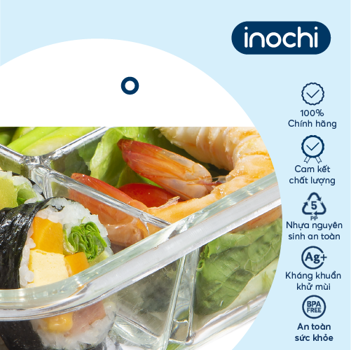 Hộp thuỷ tinh chữ nhật Nikko 1040 ml