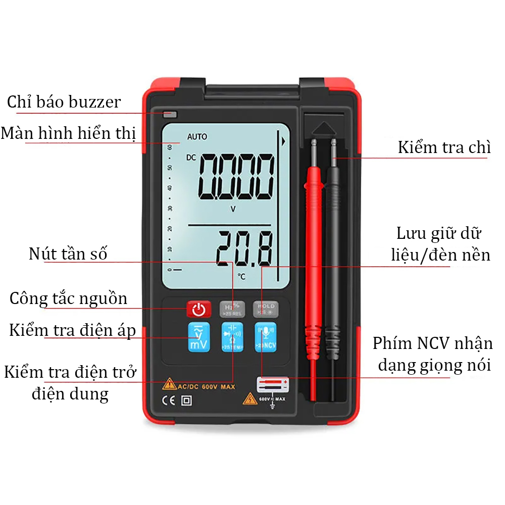 Đồng Hồ Vạn Năng Zoyi ZT-922SE – Hàng Chính Hãng